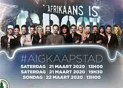 Afrikaans is Groot Kaapstad 2020
