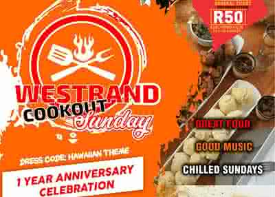 Westrand Cookout Sunday