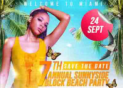 7th Annual Sunnyside Block Beach Party