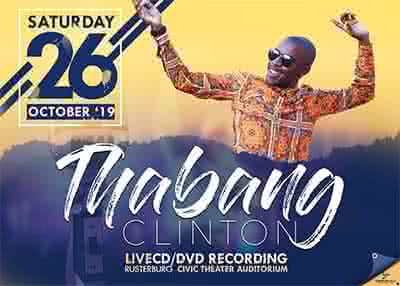 Thabang Clinton CD/DVD Live Recording