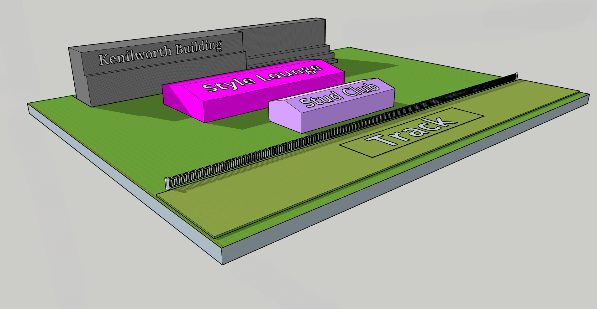 Kenilworth Racecourse Layout