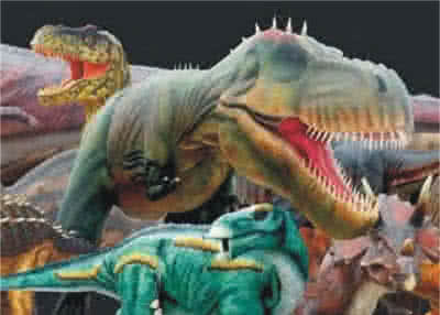 At The Dino Expo