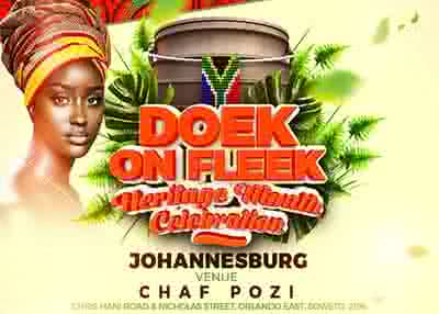 Doek On Fleek Heritage Celebration Johannesburg